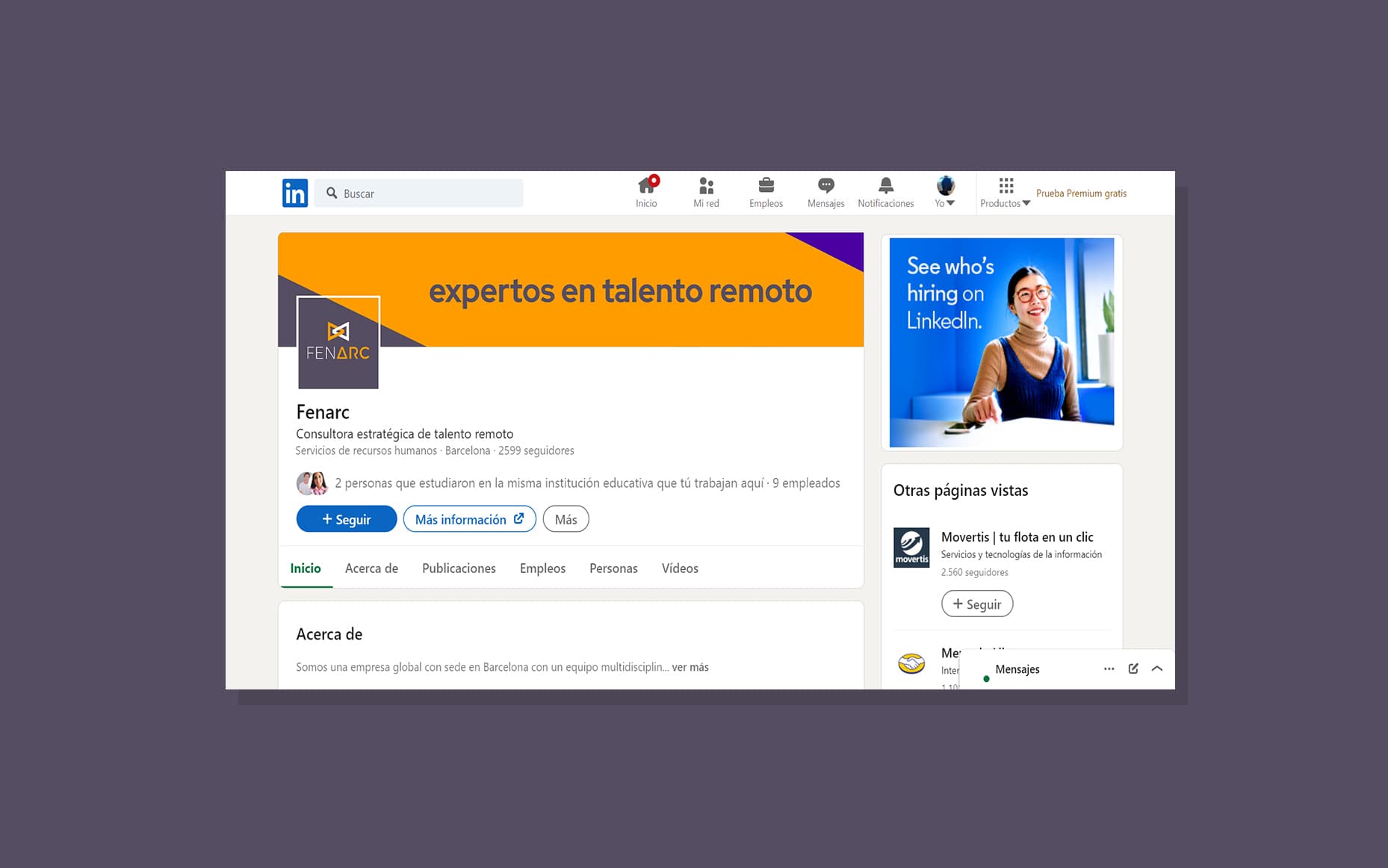 Fenarc – Recursos Humanos